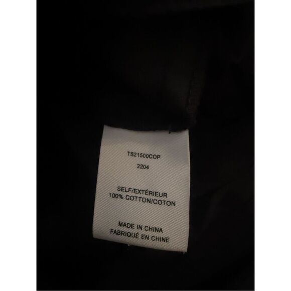 Derek Lam 10 Crosby Satina Sleeveless Shirtdress in Black Sz 2 - Picture 13 of 14